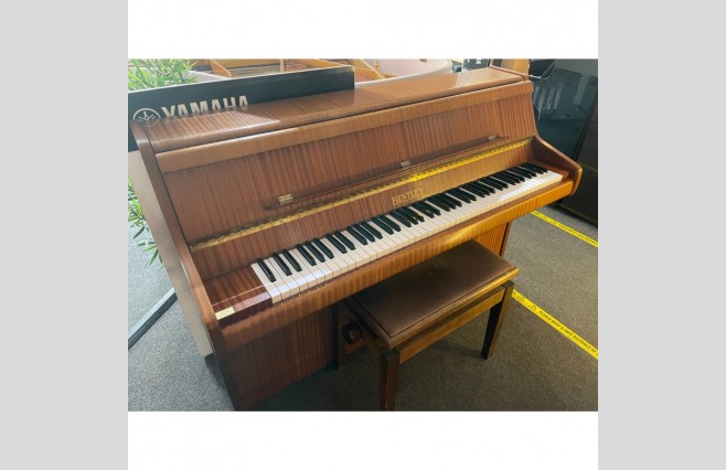 Used Bentley Modern Light Mahogany Upright Piano All Inclusive Package - Image 3